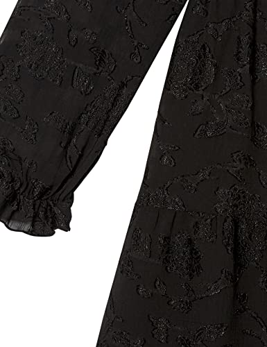 Speechless Girls' Long Sleeve Burnout Floral Chiffon Dress2