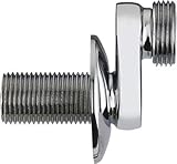 conector excentrado de 40 mm macho macho con rosetón M15x21 M20x27