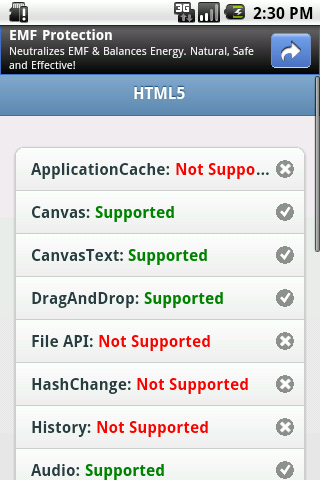 HTML5 Supported? - App on Amazon Appstore