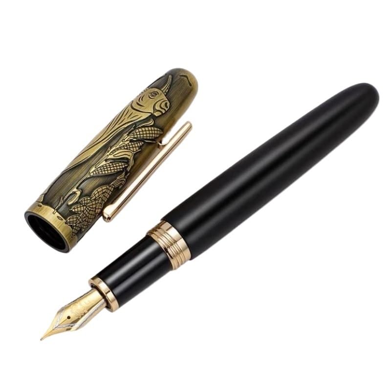 Stylo-plume XMKT violet avec une plume moyenne M 0,7 mm pour écriture de bureau