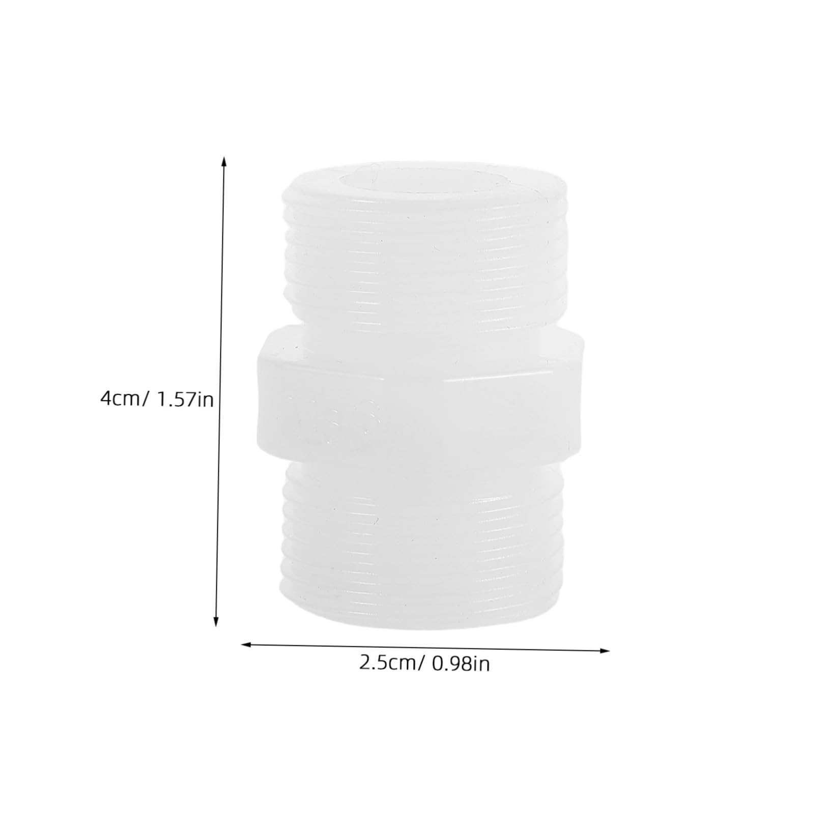 HOMSFOU Wide Compatibility Purifier Machine Pipe Connector M66 Threaded Fitting Versatile for Residential and Commercial Plumbing