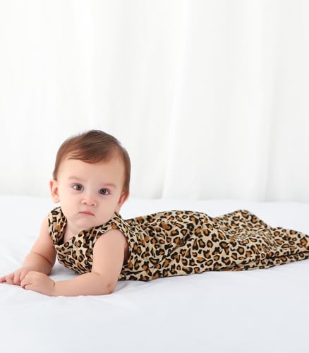 Image of Baby Sleep Sack Soft Wearable Blanket 2-Way Zipper Sleeping Bag for Girls Boys 0-3T, Viscose Made from Bamboo