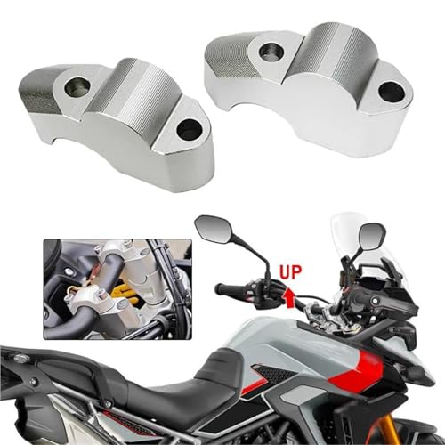 Abrazadera de compensación y elevador de manillar Tiger 900 GT para reducir la fatiga 5