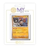 regirock Les coffrets Ultraboost & Myboost contiennent la carte principale à l'avant des coffret + 9 cartes Pokémon supplémentaires