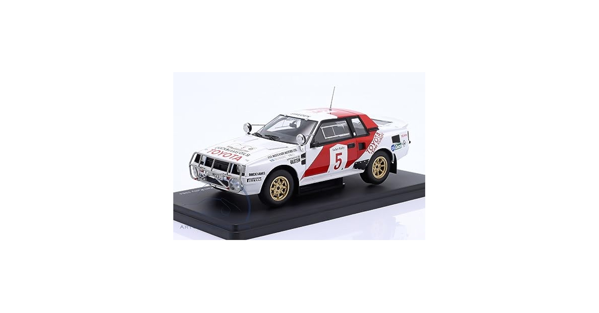 1/24 トヨタ セリカ ツインカムターボ サファリラリー 1984 アオシマ、1/24トヨタ・セリカTCT（1984 ポルトガル）の