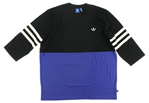 T-shirt homme adidas noir XL maillot jersey manches courtes Stripes Back