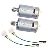 2PCS 12V390 20000RPM Electric Motor RS390 12V Motor Drive Engine Accessory for Kids Ride On Cars Children Ride on Toys Replacement Parts