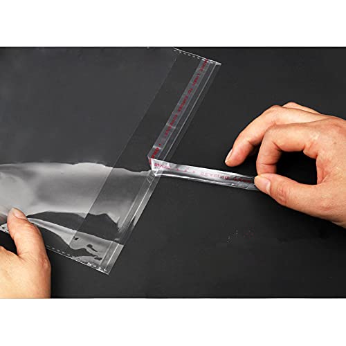 Sacchetti OPP Trasparenti Multi-dimensioni Da 100 Pezzi Con Foro