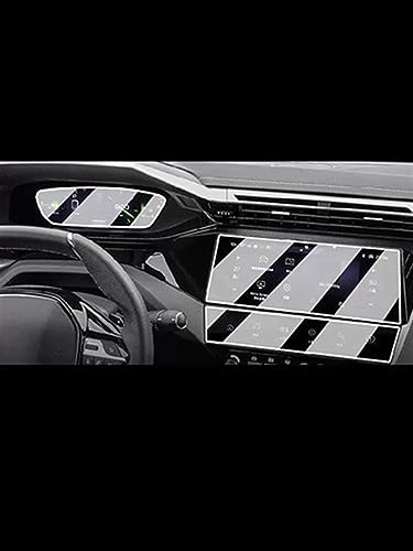 Écran central de navigation GPS tactile anti-rayures pour Peugeot 408 - 2