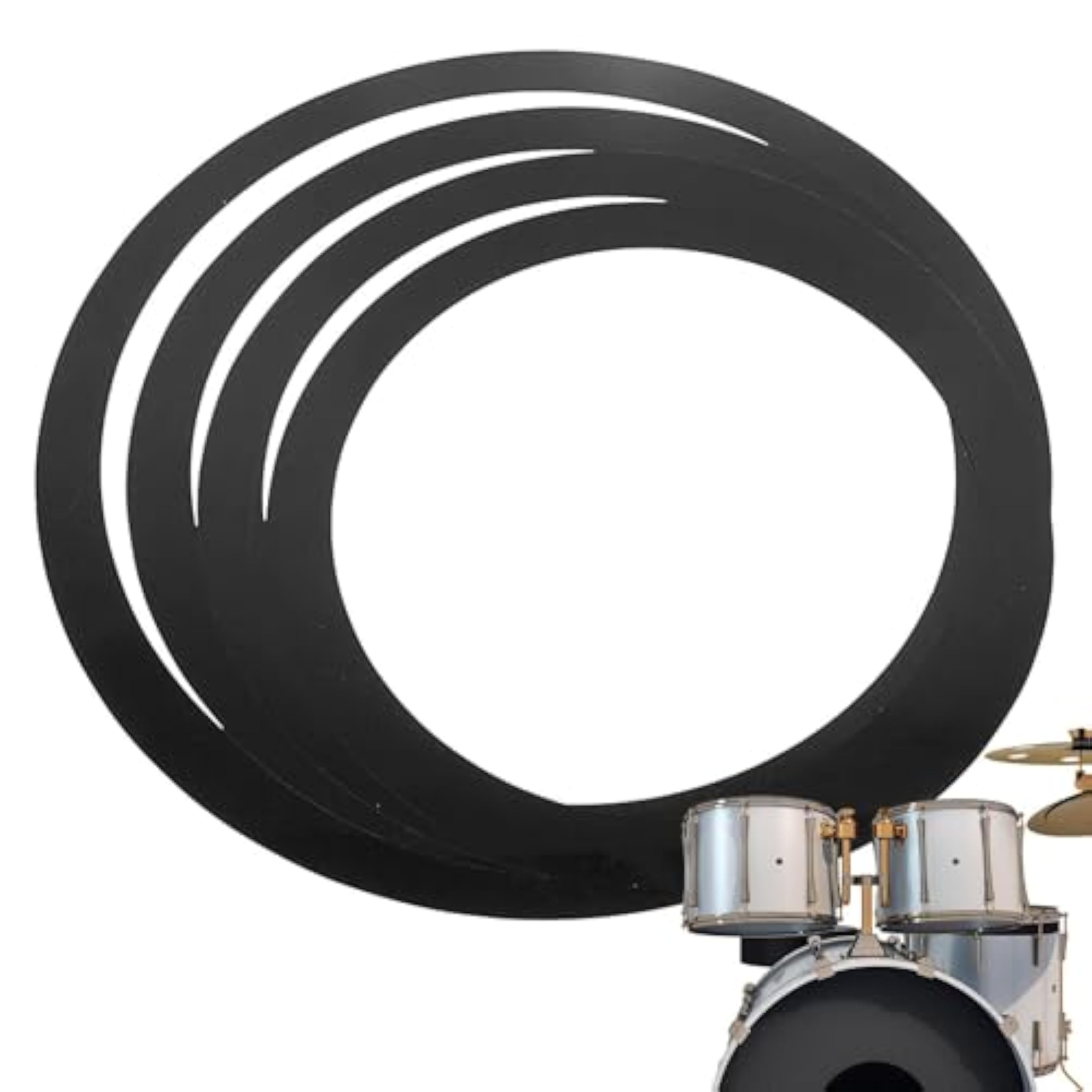 Anillos De Control De Batería – Juego De 4 Aros Amortiguadores 10/12/14/16 Pulgadas | Mufflers Para & | Accesorios De Percusión Para Reducir Armónicos & Controlar El Sonido