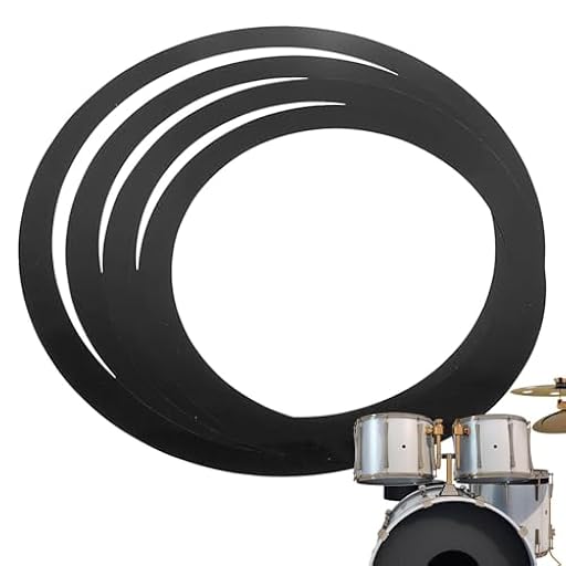 Anillos De Control De Batería – Juego De 4 Aros Amortiguadores 10/12/14/16 Pulgadas | Mufflers Para & | Accesorios De Percusión Para Reducir Armónicos & Controlar El Sonido | Ya disponible en tu tienda friki favorita! En mundofriki.es!