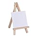 12 Pack Mini Canvas Panels for Halloween Painting Craft Drawing (3 x 3 Inch)