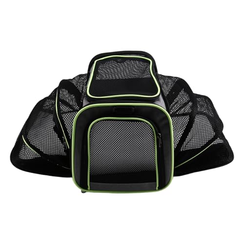 Bolsa expandible para mascotas con estructura plegable y portátil 2