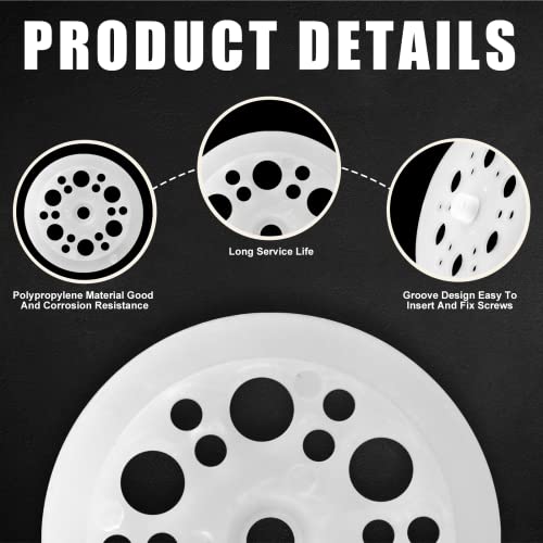 Litoexpe 200 Pieces 45Mm Plastic Washers, Load Spreading Polypropylene Washers Insulation Washers For Supporting Rigid Foam Insulation Panels And Sheets #TOP2