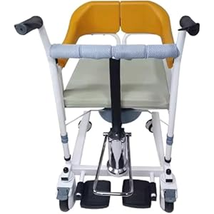 ZQNDFAC Hydraulischer Patientenlift-Rollstuhl Transportrollstuhl