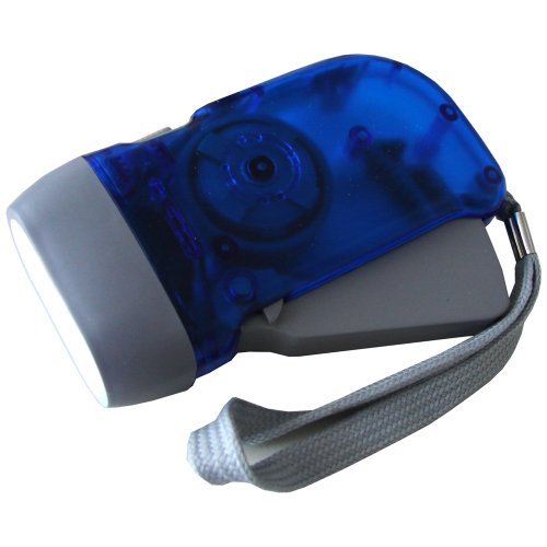 Cartec 2200227 Lampe de Poche Dynamo équipée de 3 LED