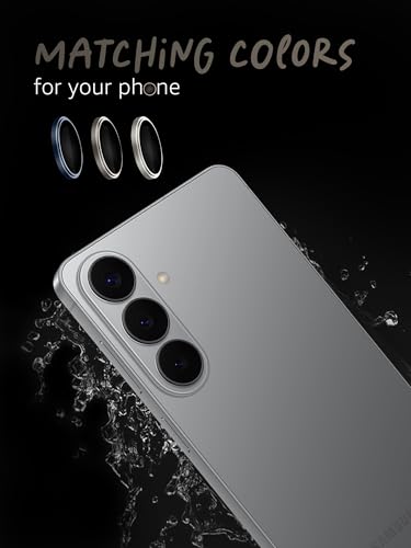 Image of Lensarmor Compatible with S26 / 26 Plus Silver Shadow Camera Lens Protector (2 Pack) - Premium 9H Tempered Glass, Military-Grade Protection, Ultra-Clear Transparency & Case-Friendly Design