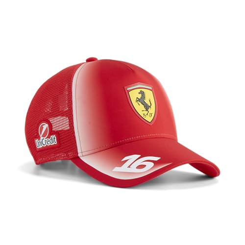 Casquette Scuderia Ferrari F1 2026 Charles Leclerc chapeau sport rouge PUMA