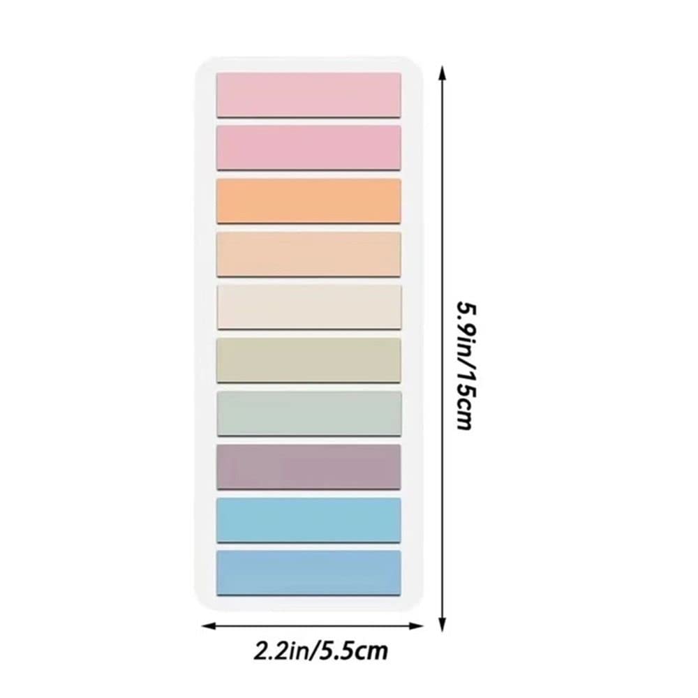 200 Pcs Sticky Index Tabs, Page Markers Notes Tabs Writable And Repositionable Book Flags Tabs Strip Index Tabs For Page Marking Classify File(Blue