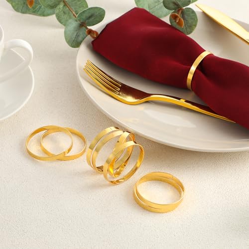 Nogeqi 577923_1_Y3IVKIHR Round Modern Napkin Rings thumb #1