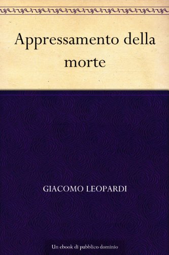 Cover of Appressamento della morte