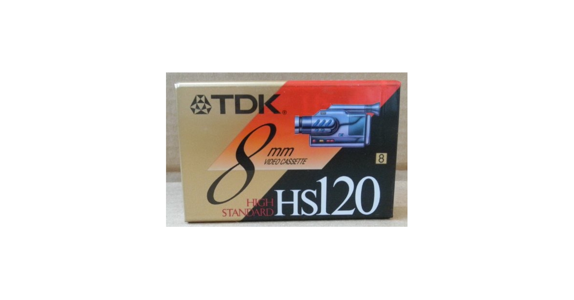 Amazon.com: TDK 8mm High Standard Video Cassette Tape, 120