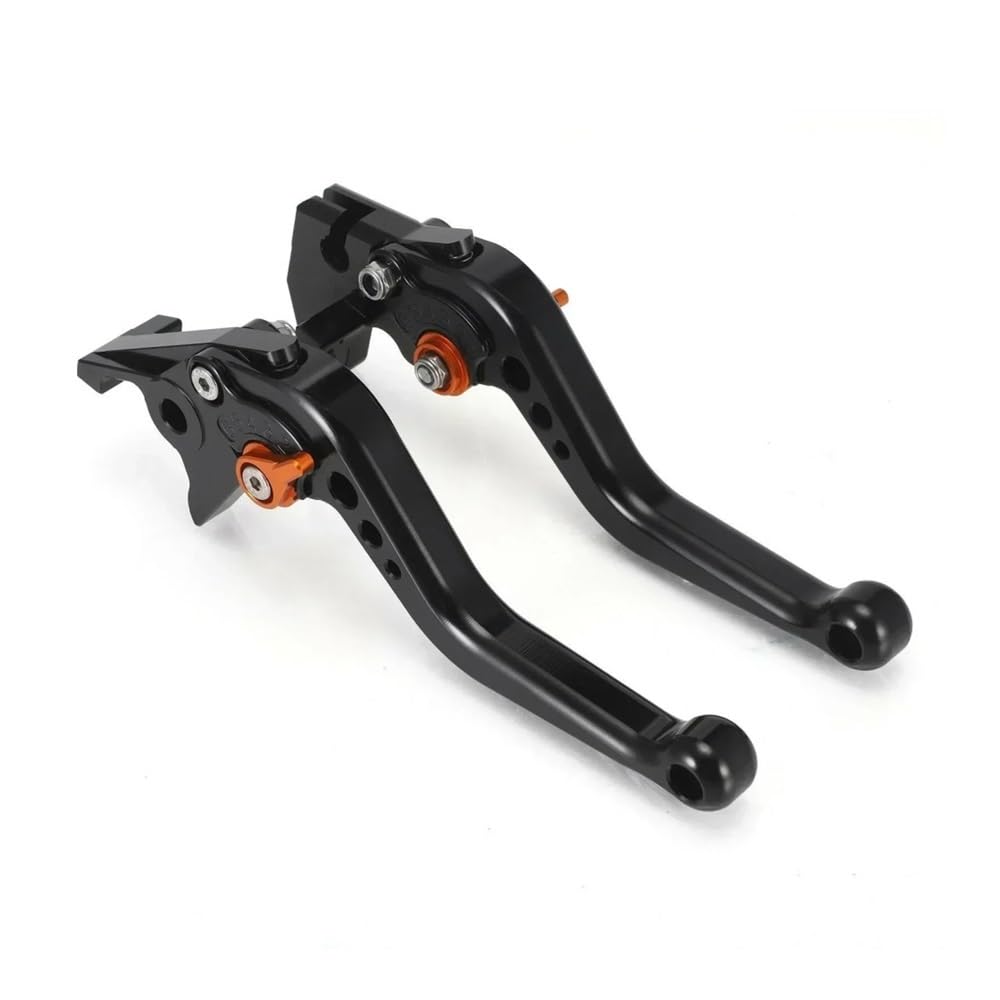 FVCMNJDGE Brake Clutch Set Lever Short Motorcycle 7/8" 22mm Adjustable Brake Clutch Levers for Suz&uki GSXR600 GSXR750 2004-2005