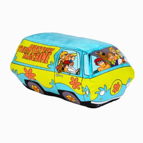Scooby Doo Mystery Machine Van Decorative Pillow, 13.3 in x 7.8 in, Super Soft Plush, (Officially Licensed Product) by Franco Collectibles