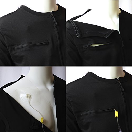 Men's Easy Port Access Chemo Shirt - Best Gift for Cancer Patients3