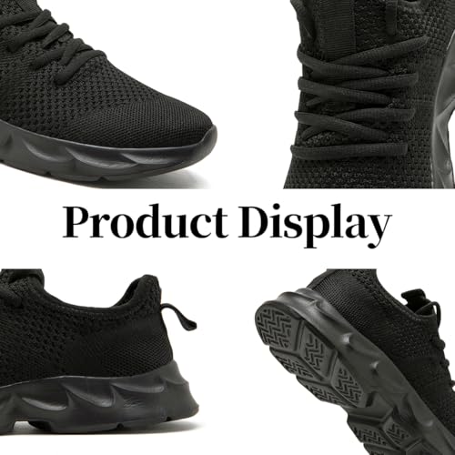 Image of Womens Walking Shoes Slip on Running Tennis Sneakers Non Slip Workout Athletic Gym Sports Breathable Mesh Lightweight Comfortable Fashion Casual Soft Sole