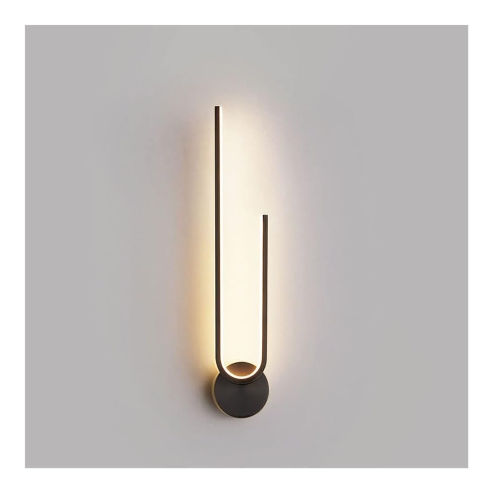 ASerZenith Led Wall Sconce, Copper Wall Lamp Linear Strip, Led Living Room Decor Light Fixture, Sconces Vanity Wall Lamps For Living Room Bedroom, 18W Wall Wash Lights(Onecolor)