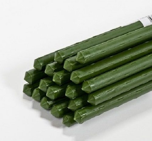 Gardener's Blue Ribbon (25) ea 6' Heavy Duty Plastic Coated Steel Plant Stakes