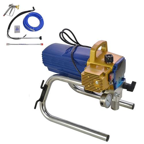 Pulverizador de pintura sin aire de 22 MPA, motor de 1700 W, caudal de 2,2 l/min, conector de salida de 1/4 pulgadas para proyectos de pintura exteriores e interiores del hogar