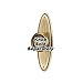 Alno A1225-3 Escutcheon 3 Inch Long Cabinet Knob Backplate, Chocolate Bronze