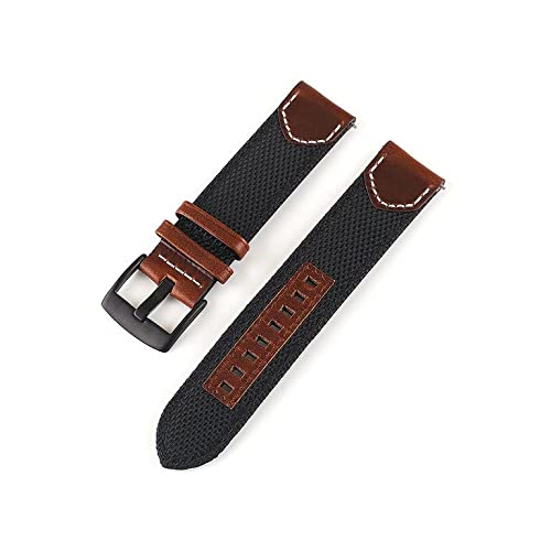 [QOCMDWHBZ] vXgbv U[ iC vohA20mm 22mm 24mm Xgbv NCbNXvOs t@ubN XgohAfB[X Y vANZT[ voh p(Bk,24mm)