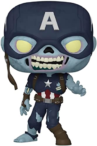 Funko 58254 Pop! Marvel: What If - Zombie Captain America Exclusive #948