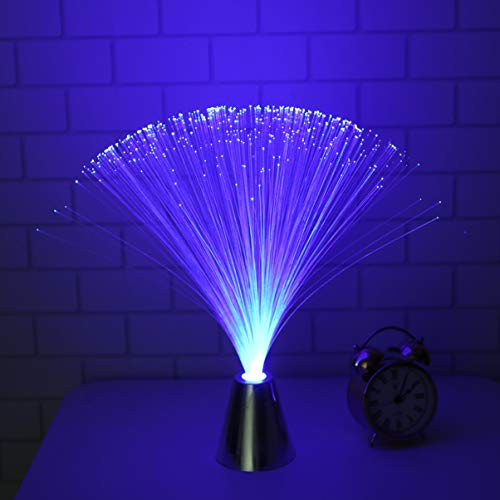 Uonlytech Fiber Optic Led Fiber Lamp Decorative Lamp for Dinner Table Bedroom Kitchen and Party Atmosphere