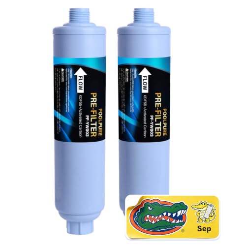 POOLPURE Garden Hose End Pre Filter for Pool, Hot Tub...