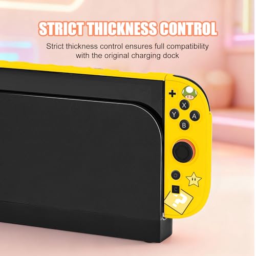 Funda Switch 2 compatible con dock que permite cargar la consola sin quitarla 4
