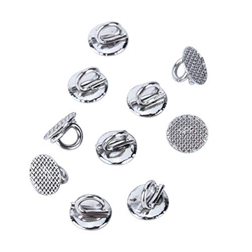 10 Packs Sino Dental Orthodontic Brackets Lingual Buttons Bondable Double Wings Round Base And Retangular Bondable Eyelets -10Pcs/Pack (Bond Eyelets) #TOP2