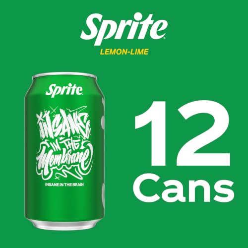 Image of Sprite Lemon-Lime Caffeine Free Soda Soft Drink Fridge Pack Cans, 12 fl oz, 12 Pack