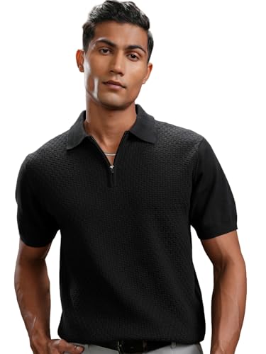 Image of Highlander Men's Polo Tshirt | Flat Knit | Regular Fit | Polo T-Shirt for Man