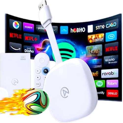 Dispositivo streaming Chrome Cast unitv V11 Comando De Voz