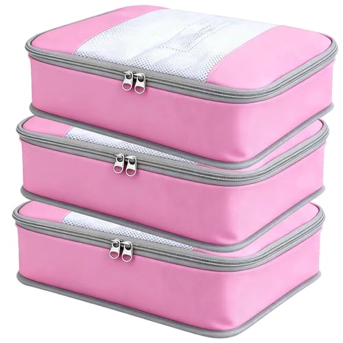 Packing Cubes for 30" Suitcase Travel Luggage Organizers - Travel Organizer Bags Luggage Clothes Accessories Storage Carry on Suitcase Packing Pouches Bag For Men Women Kids 1/4X3PACK