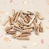 20 Pcs Natural Driftwood Pieces - Mixed-Size Beach Decor for DIY Crafts | Rustic Wood Slices and Branches for Vase Fillers, Photo Frames, Craft Supplies, Unfinished Natural Wood Crafts #3