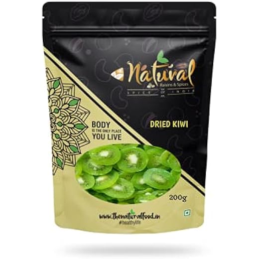 Dried Kiwi 800 gm Premium Dried Kiwi by The Natural Food