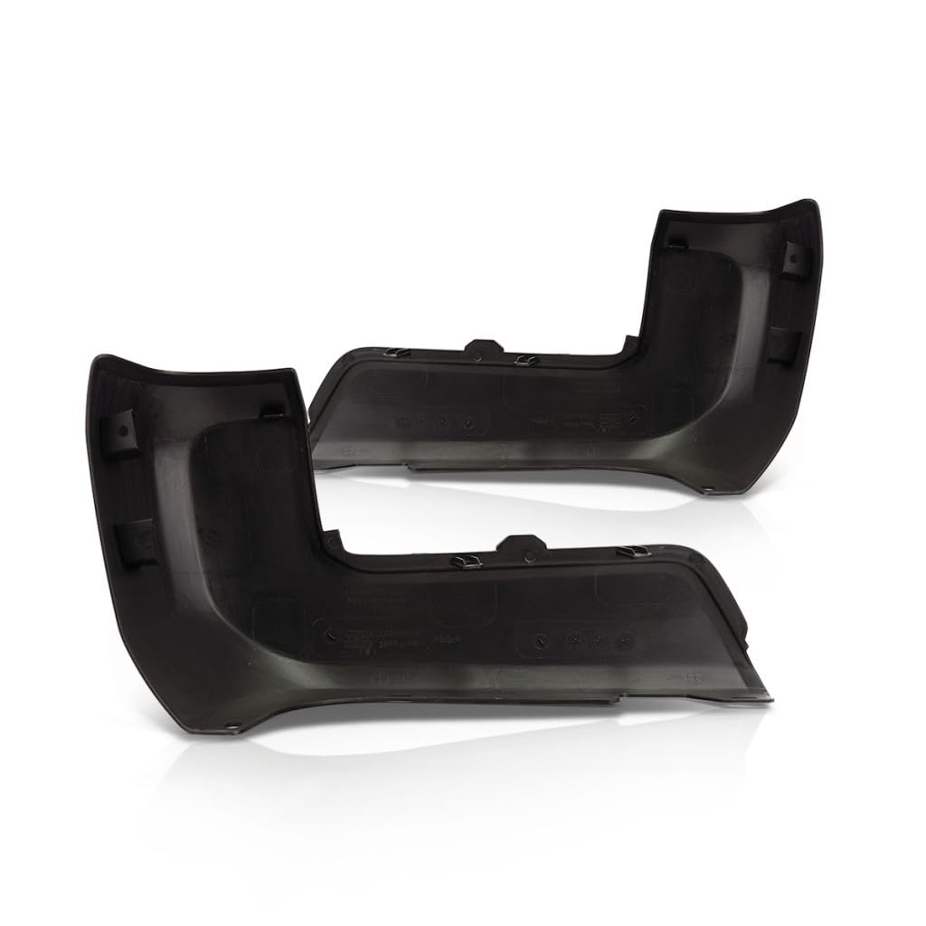 Recambios Oral B Tapa De Perno De Parachoques Trasero Negro Texturizado Para Toyota - Par Izquierdo Y Derecho, OEM Kit Parachoques OEM