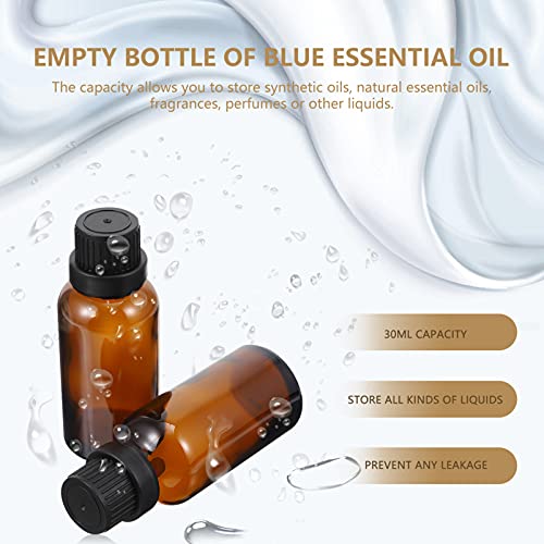 FOMIYES 12 stks 20 ml Glas Hervulbare Flessen met Cap Essentiële Olie Flessen Lege Parfum Flessen Glas Flesjes voor… - Image 4