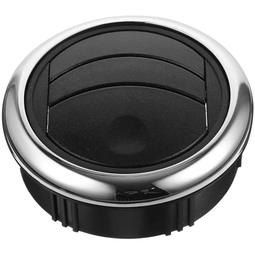 Wakauto Botón de ventilación de aire redondo A/C, tipo universal, para caravana, caravana, autocaravana, 87 m/75 m