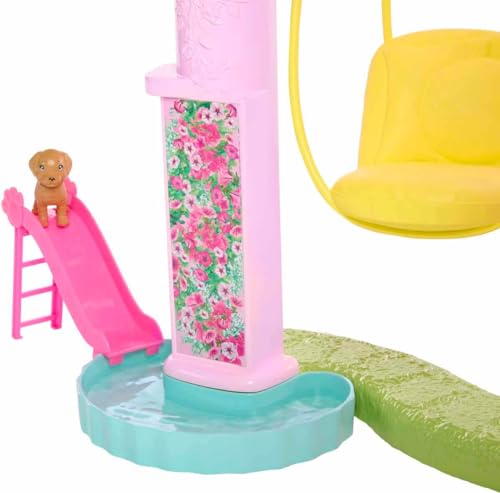 Image of Barbie Spin & Style Closet and Dressing Room Playset | Portable Storage Set With Multiple Play Areas, Including Vanity Area, Featuring 20+ Pieces, Ages 3+